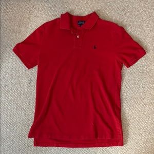Short sleeve boys Polo collared shirt